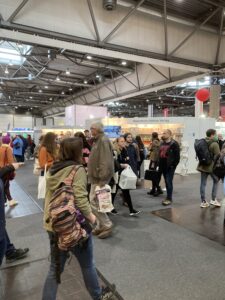 Die Leipziger Buchmesse erfreut sich vieler Besucher